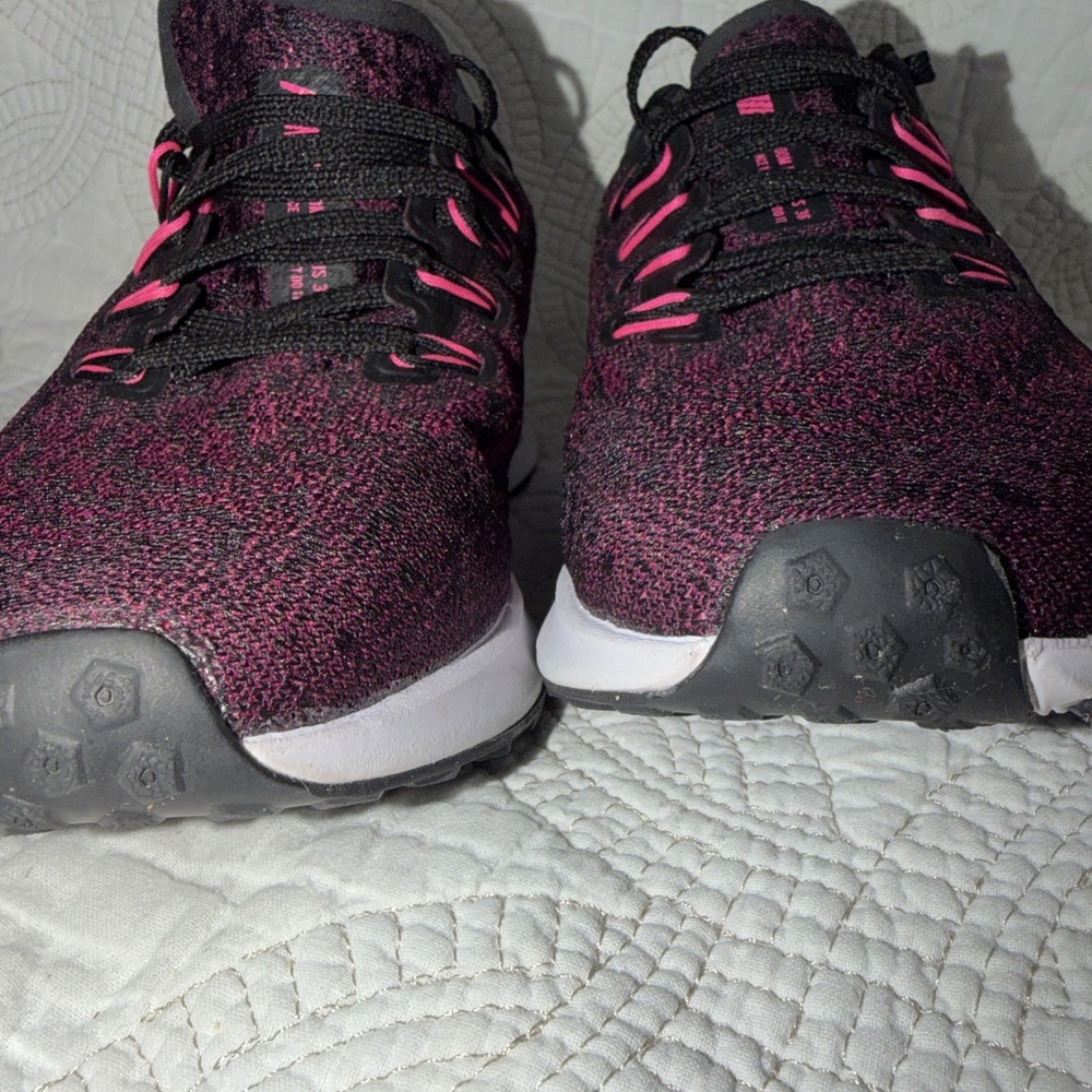 Nike Womens Air Zoom Pegasus 36 Black Pink Blast Berry AQ2210-009 Size 6 - Picture 4 of 10